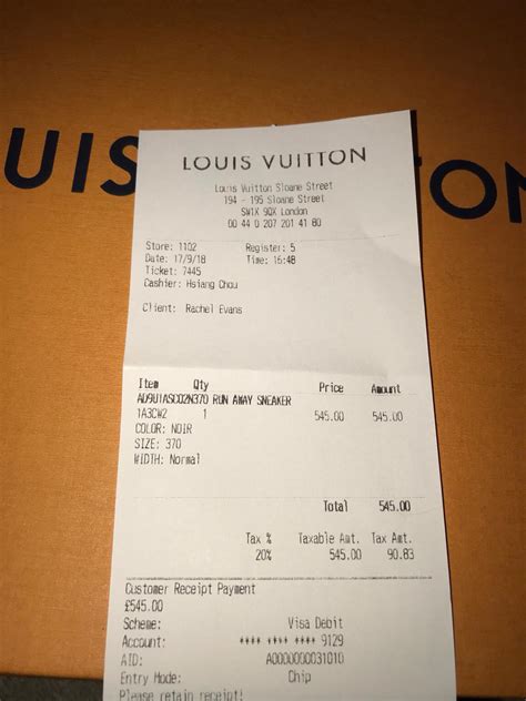 louis vuitton fake download receipt|Louis Vuitton receipt printable.